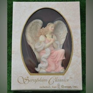 1995 Seraphim Classics Angel Ornament 'Felicia' Adoring Maiden by Roman #77494